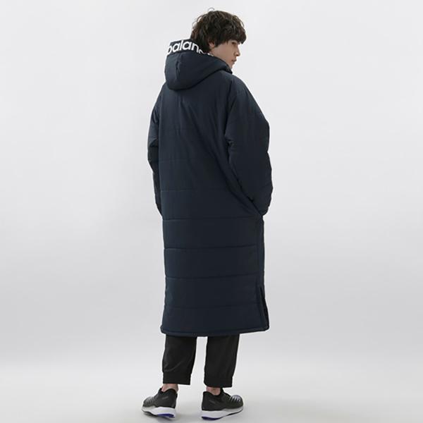 ニューバランス NB メンズ ベンチコート 中綿ロングコート 撥水加工