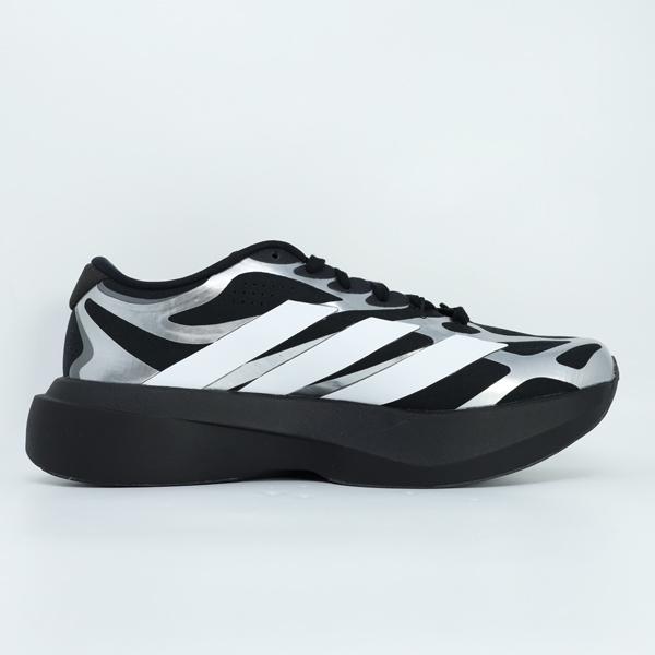 28cmアディゼロエボSLランニングシューズ ブラック/ホワイト adidas（アディダス） メンズランニングシューズ ADIZERO EVO SL EXO M