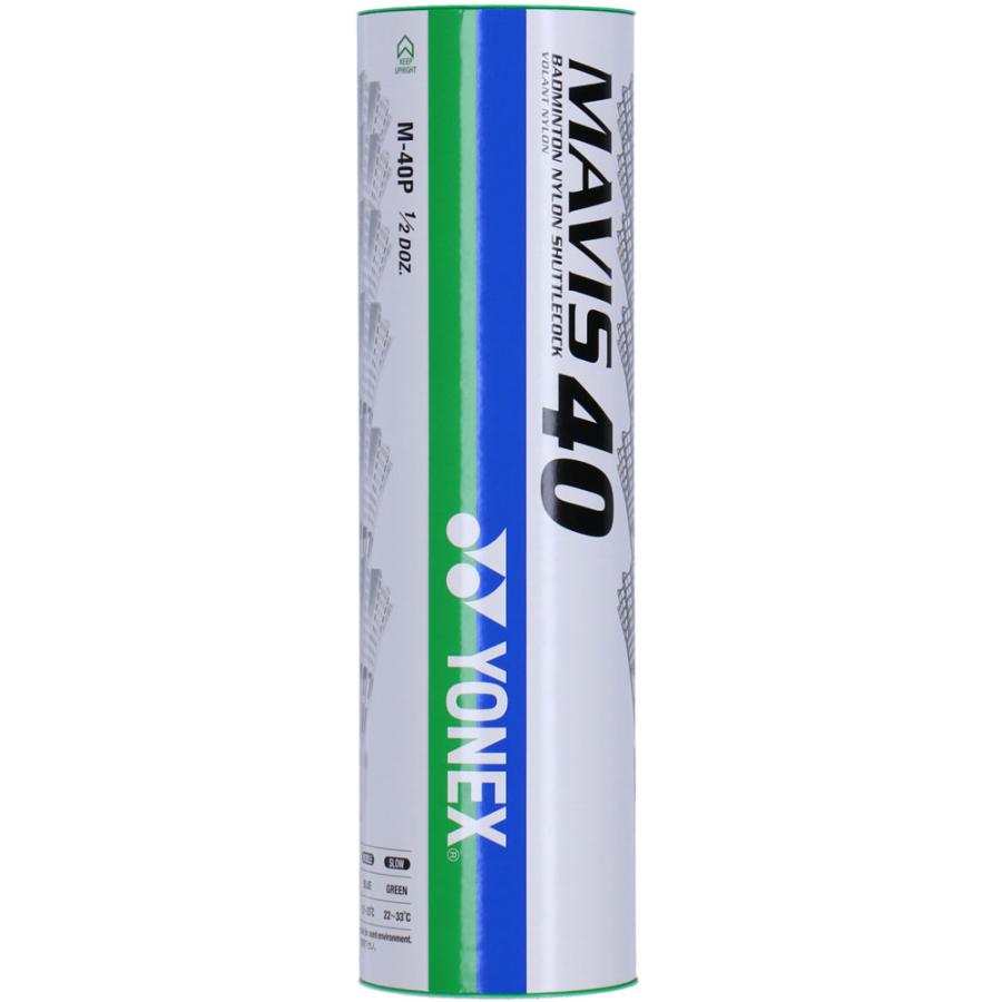 YONEX（ヨネックス） メイビス40 (6個入り) M40P バドミントン