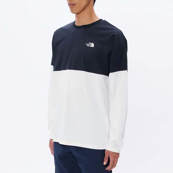 【ネコポス送料無料】ザ・ノース・フェイス THE NORTH FACE 長袖 Tシャツ LS Bi-Colored Nuptse Tee ロングスリーブバイカラードヌプシティー NT82384｜futabaathlete｜12