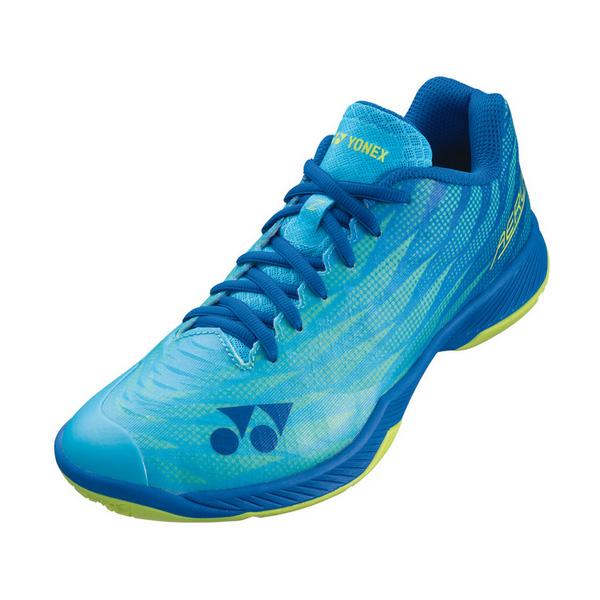 ヨネックス YONEX メンズ バドミントンシューズパワークッション エアラス Z メン SHBAZ2M-470 POWER CUSHION AERUS Z MEN 軽量 3E シアン｜futabaathlete｜03