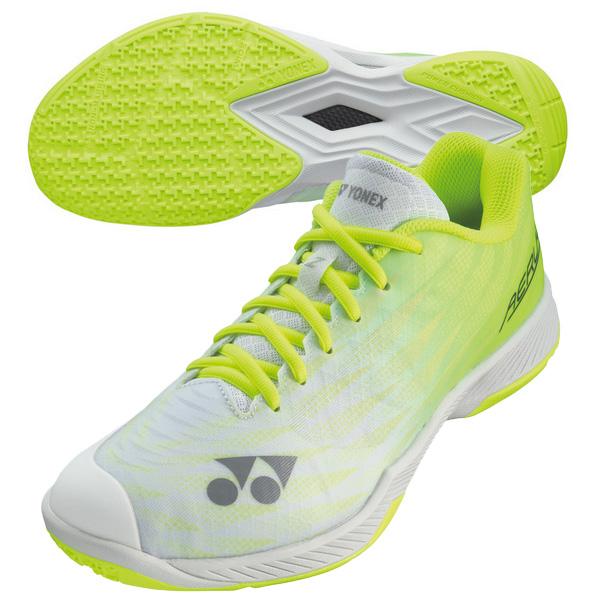 YONEX AERUS バドミントンシューズ イエロー SHBAZ2W 26.5 YONEX（ヨネックス） バドミントンシューズパワークッション エアラス
