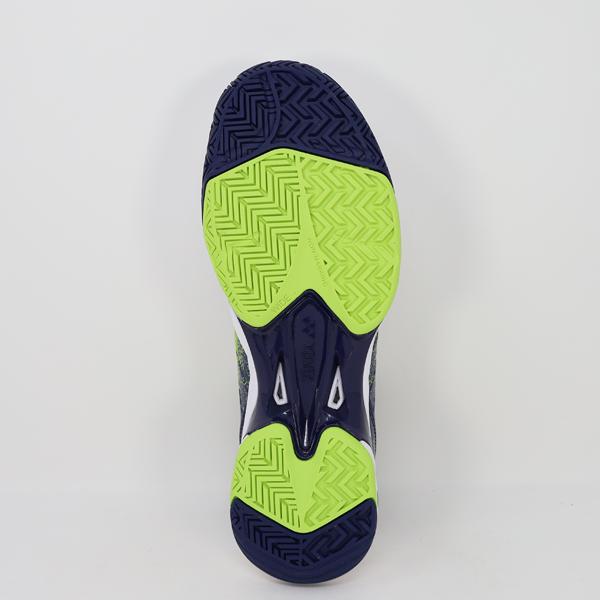 YONEX テニスシューズ パワークッションチームワイド 25.5 美品 YONEX（ヨネックス） テニスシューズ 4E 幅広 メンズ レディース