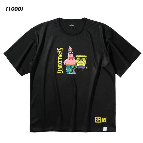 SPALDING（スポルディング） バスケットボール Tシャツ スポンジ・ボブ