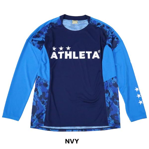 ATHLETA ネイビーシャツ 150サイズ　サッカー　プラクティスシャツ ATHLETA（アスレタ） 【ネコポス送料無料】アスレタ プラクティス