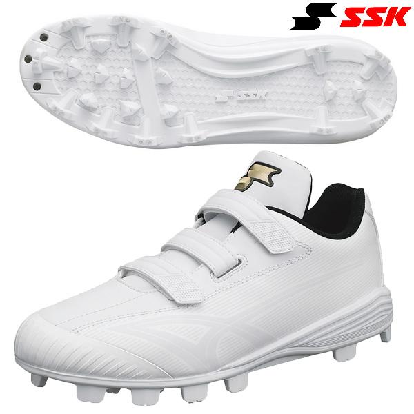エスエスケイ SSK 野球 ポイントスパイク グローロード MC2 SSF4230VC-1010 ホワイト