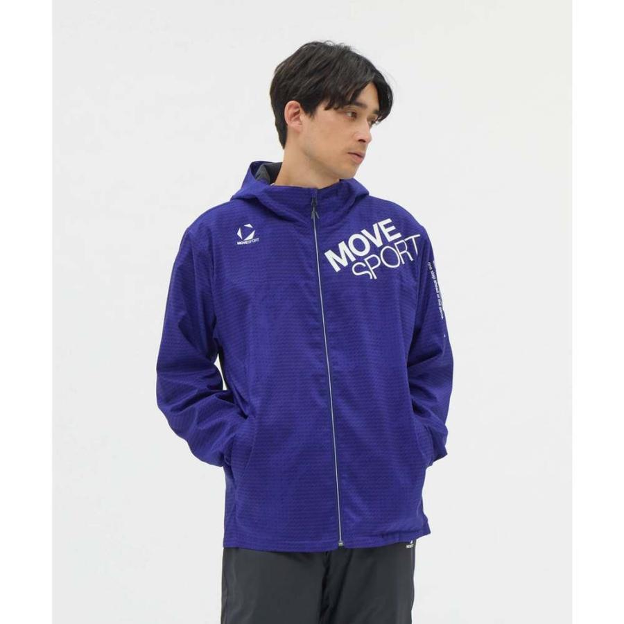 DESCENTE（デサント） メンズ HEATNAVI ブラッシュド 総柄フルジップ