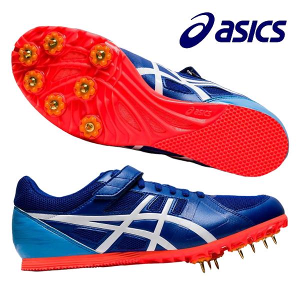 代引き不可 アシックス Asics Heatflat Fr 7 Ttp526 401 陸上スパイク 短距離 中距離 オールウェザー 土トラック 練習 部活 ブルー ホワイト Wantannas Go Id