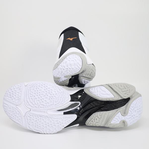 ミズノ MIZUNO 排球 シューズ メンズ レディース ユニ一発やる ウエーブライトニング ELITE MID V1GA2605-51
