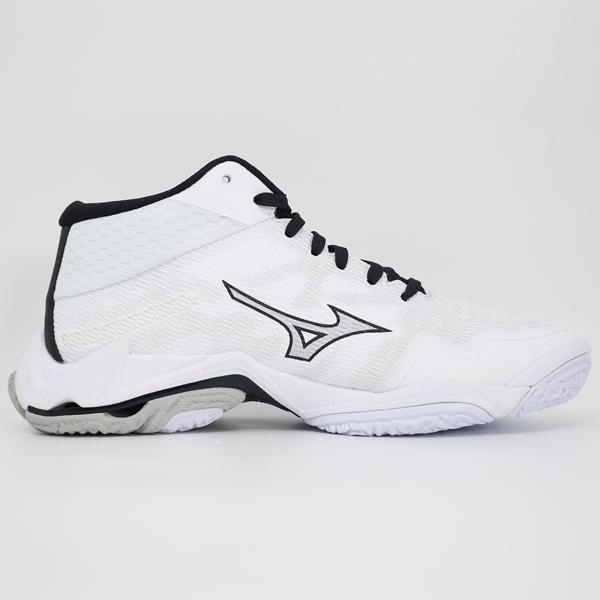 ミズノ MIZUNO 排球 シューズ メンズ レディース ユニ一発やる ウエーブライトニング ELITE MID V1GA2605-51