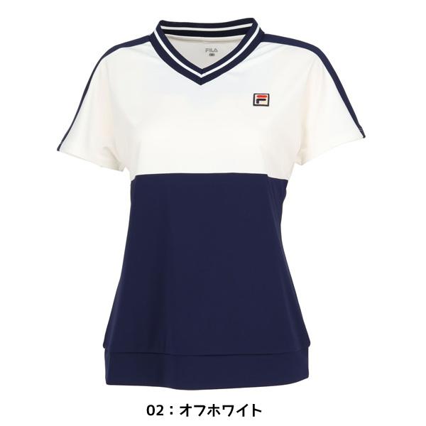 FILA（フィラ） 【ネコポス送料無料】フィラ テニスウエア ツートーン