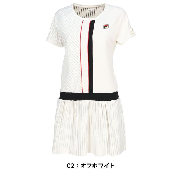 ✣ FILA テニス ワンピース VL2722 新品タグ付 ✣ FILA（フィラ） 【ネコポス送料無料】フィラ テニスウエア ドッキング