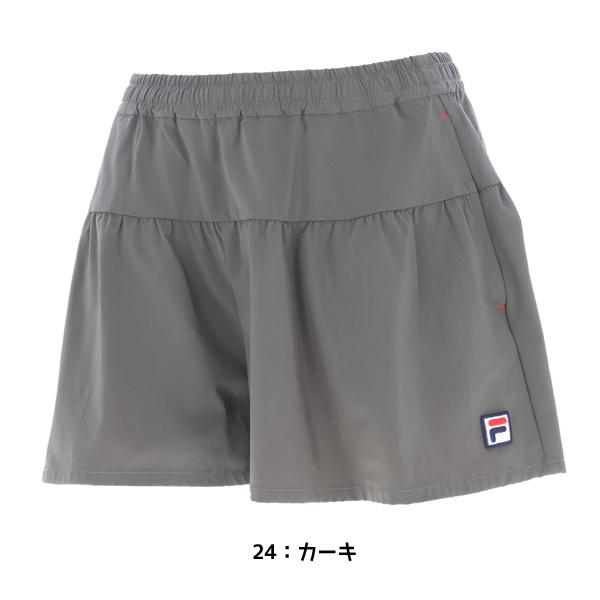 FILA（フィラ） テニスウエア 無地 キュロットパンツ レディース