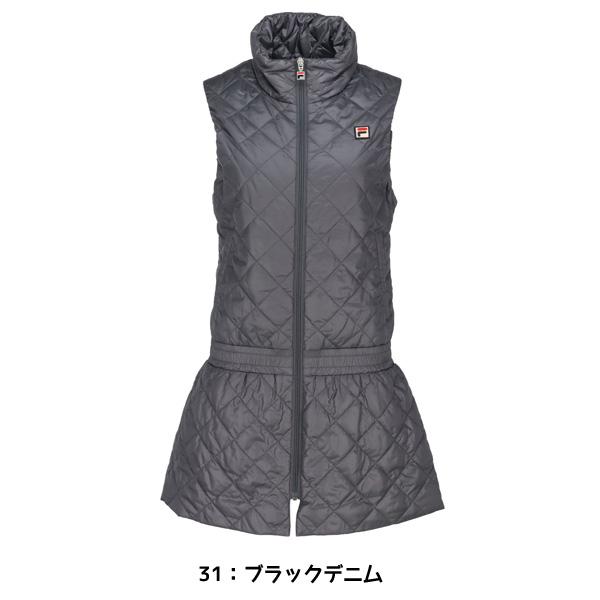 FILA（フィラ） テニスウエア キルティング ベストワンピース