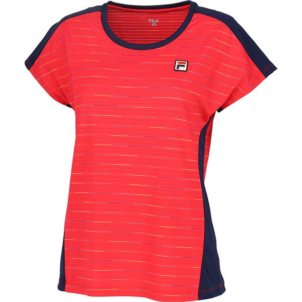 FILA（フィラ） テニス レディース Tシャツ 半袖シャツ テニスウェア