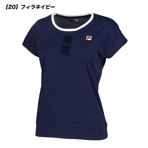 フィラ FILA テニス レディース ゲームシャツ Tシャツ 半袖シャツ テニスウェア スポーツウェア VL2820｜futabaathlete｜08