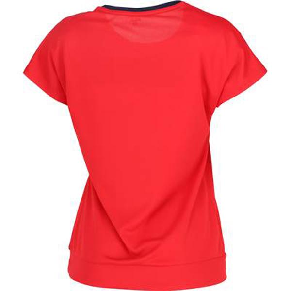 FILA（フィラ） テニス レディース ゲームシャツ Tシャツ 半袖シャツ