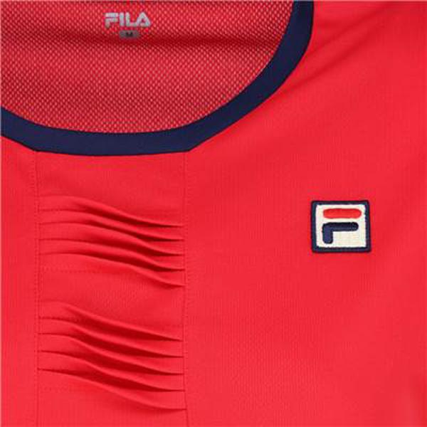 FILA（フィラ） テニス レディース ゲームシャツ Tシャツ 半袖シャツ