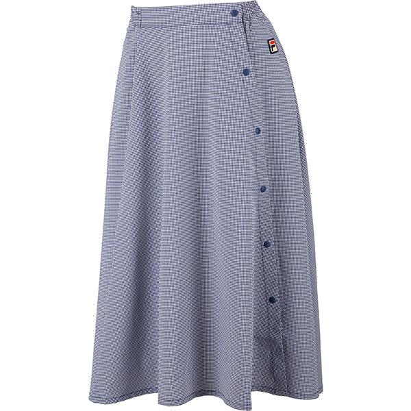 FILA - 今季 フィラ Fila ラップロングスカートネイビー M VL2856-20 FILA（フィラ） レディース テニスウェア ラップロングスカート マキ