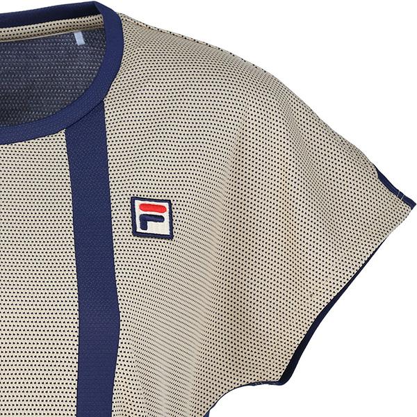 FILA（フィラ） レディース テニスウェア シャツ VL2920 ドットT