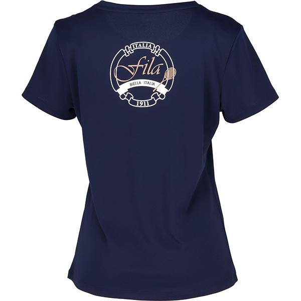 【新品・未使用品】FILA レディーステニスウェア半袖Tシャツ 3枚セット M FILA（フィラ） レディース テニスウェア シャツ VL2953 バック