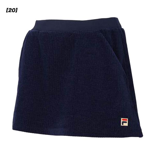 FILA（フィラ） レディース テニス スコート モーデュロイニット