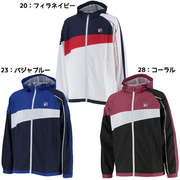 FILA フィラ メンズ テニス ウィンドアップパーカー VM7013 ウォーム
