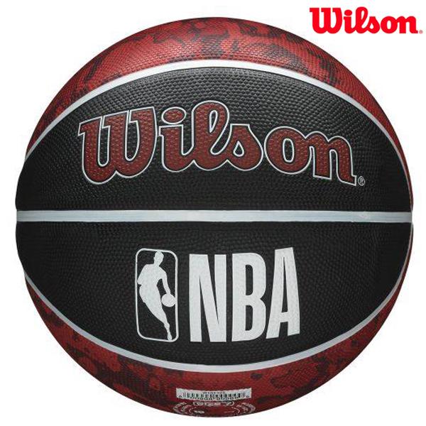 Wilson ウイルソン NBA公式 バスケットボール マイアミ・ヒート 7号 ラバー 屋外向け ウィルソン WTB1500XBMIA