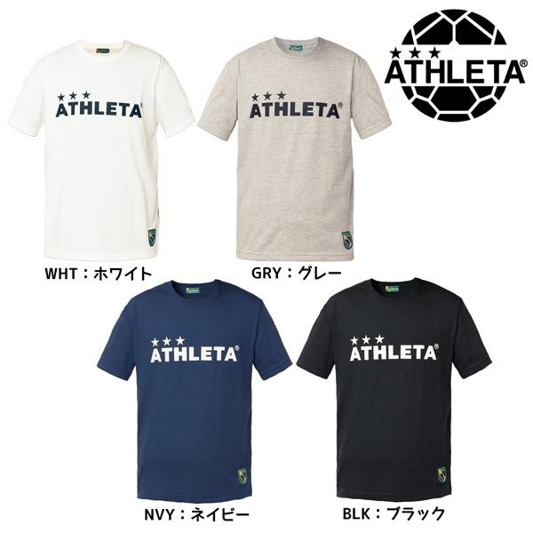 2018年NEW アスレタ ATHLETA カフェブラロゴTシャツ 03309 サッカー フットサルウェア メンズ｜futabaharajuku
