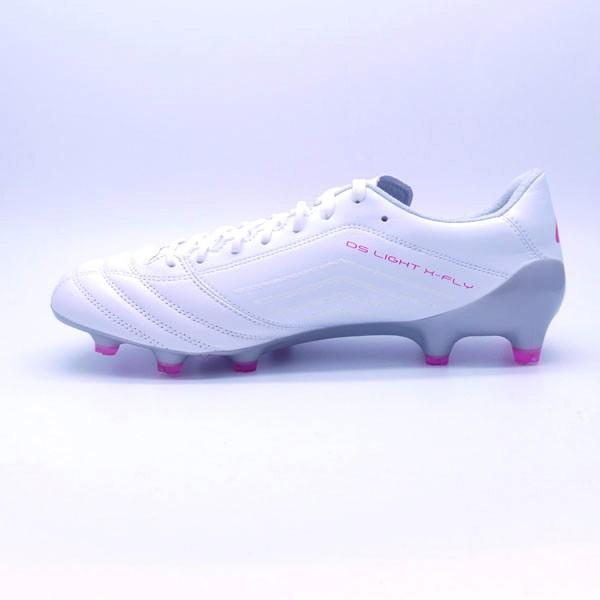 Dsライト X Fly 4 アシックス Asics 1101a006 118 ホワイト ピンク サッカースパイク 1101a006 118 フタバスポーツサッカー館ヤフー店 通販 Yahoo ショッピング