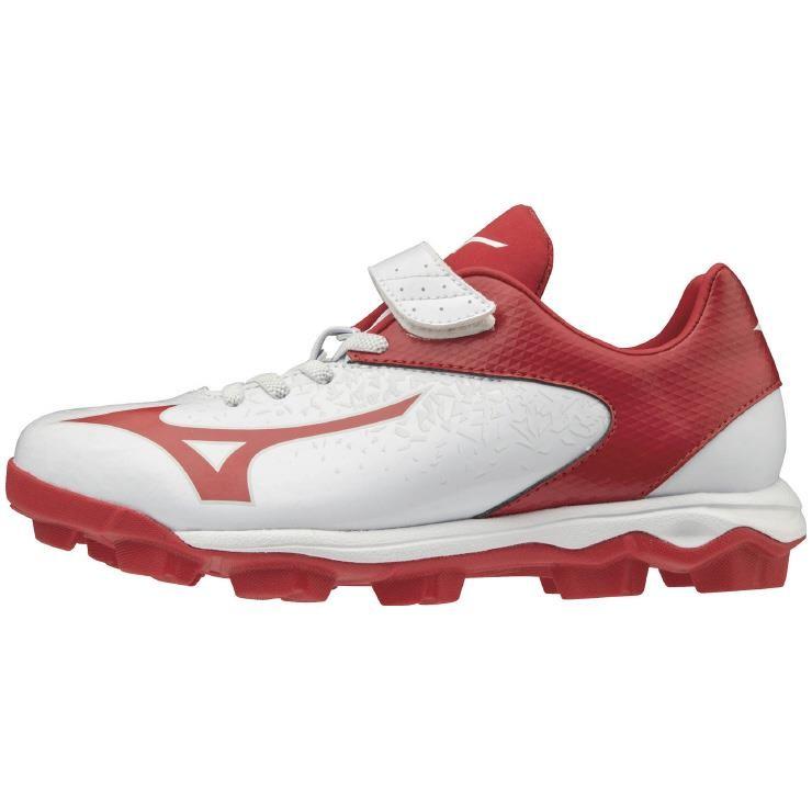 ミズノ Mizuno ウエーブセレクトナイン ｊｒ 11gp ジュニア 野球 ポイントスパイク 少年野球 ベルト ホワイト レッド 白 赤 11gp フタバスポーツサッカー館ヤフー店 通販 Yahoo ショッピング