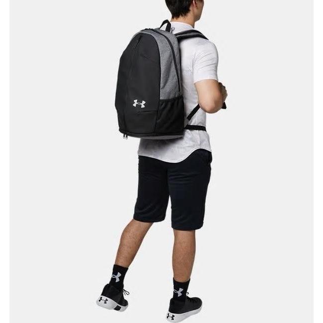 アンダーアーマー Uaバスケットボールバックパック 36l バスケットボール リュックサック シューズ ボール収納可能 撥水 ボトルポケット 部活 1 フタバスポーツサッカー館ヤフー店 通販 Yahoo ショッピング