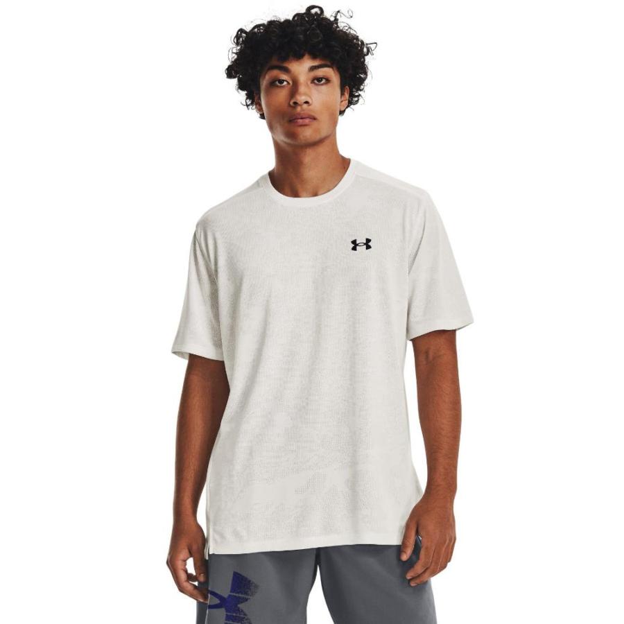 【ネコポス送料無料】 アンダーアーマー UNDER ARMOUR メンズ 半袖Tシャツ 機能 Tシャツ UA TECH VENT JACQUARD SS スポーツウェア ランニング マラソン 1377052｜futabaharajuku｜06