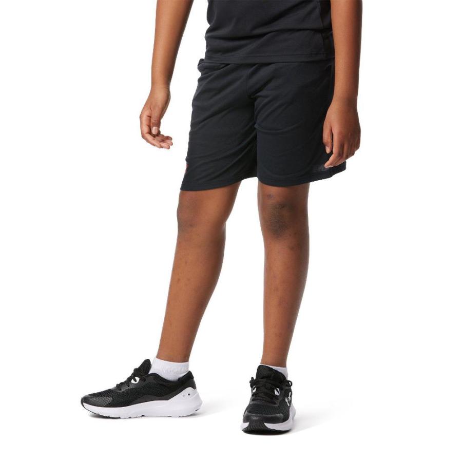 アンダーアーマー UNDER ARMOUR 子供用 半袖Tシャツ 半ズボン 上下セット ヒートギア UA TECH SHORT SLEEVE T＆SHORTS スポーツウェア 運動着 部屋着 1378275｜futabaharajuku｜03