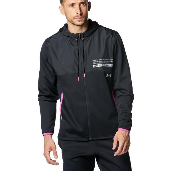 アンダーアーマー メンズ パーカー ジャージジャケット フリース UNDER ARMOUR UA アーマーフリース 1381325 マックス フルジップ フーディー｜futabaharajuku｜02