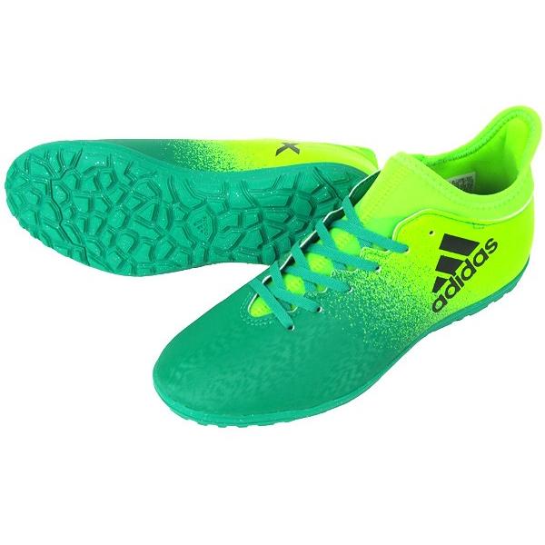 アディダス adidas ジュニア サッカー トレーニングシューズ エックス 16.3 TF J　BB5879｜futabaharajuku