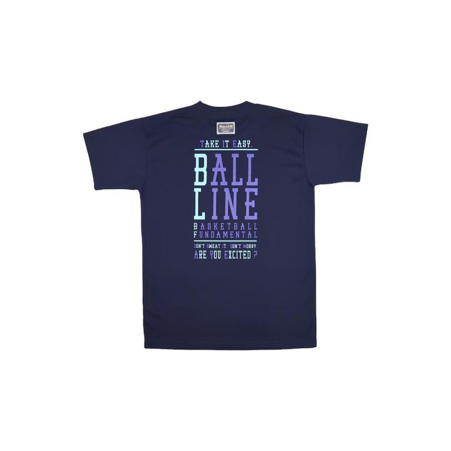 ボールライン BALLLINE バスケットボール BALL LINE BKP 21SS BT-1333 ウェア 半袖 Tシャツ｜futabaharajuku｜08