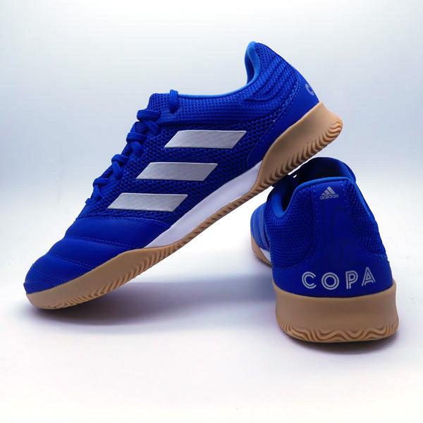 コパ 3 In サラ アディダス Adidas Eh1492 ブルー シルバー フットサルシューズ インドア Eh1492 フタバスポーツサッカー館ヤフー店 通販 Yahoo ショッピング