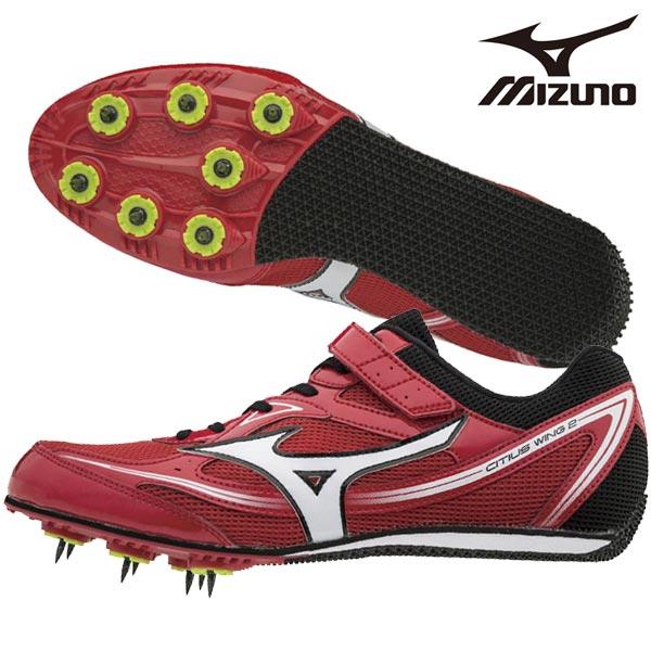セール ミズノ Mizuno シティウスウィング 2 U1ga1401 メンズ レディース 男女兼用 陸上スパイク 赤 オールラウンド トラック種目全般 特価 中長距離 U1ga1401 フタバスポーツサッカー館ヤフー店 通販 Yahoo ショッピング