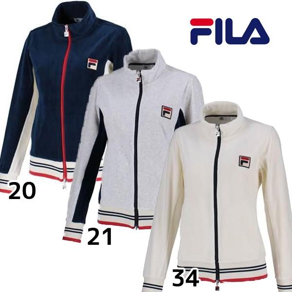 フィラ FILA レディース トラックジャケット VL1869 レディース テニスウェア 女性 ウィメンズ VL1869フタバスポーツ