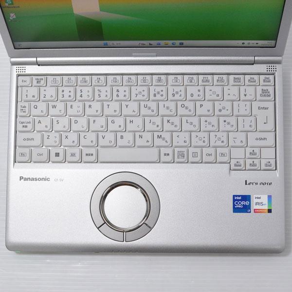 程度良好 Win11Pro Panasonic■レッツノート CF-SV1S15KS Core i7 1185G7 3.0GHz/メモリー16GB/SSD 512GB(NVMe)/12.1型/Iris Xe/Wi-Fi6/05013の画像