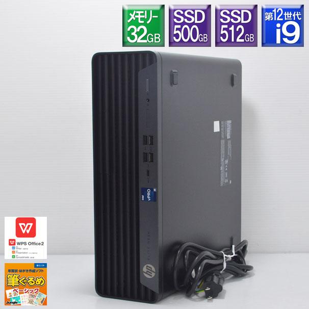 EliteDesk 美品 Win11Pro SSD搭載 HP□Elite SFF 800 G9 Core i9 12900