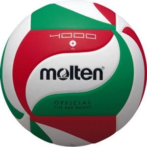 ネーム料無料 モルテン練習球4号バレーボール V4m4000 高品質の人気 家庭婦人用 中学校