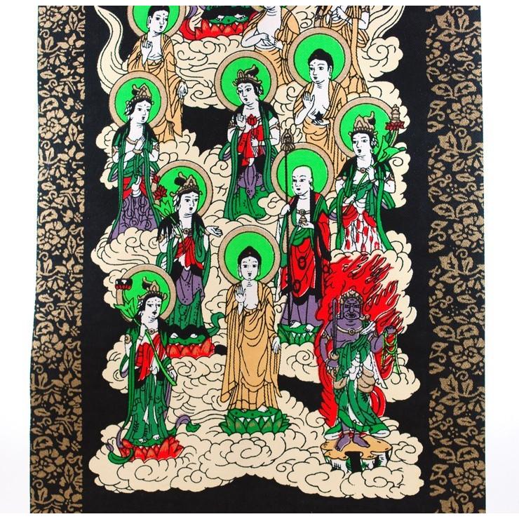 盆用品 十三佛掛軸 全宗派用 長さ730mm×355mm 布製 お盆用品 十三佛掛軸（全宗派用） 布製 長さ730mm×355mm