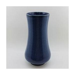 花瓶（花立て） 仏具 ナマコ型 青｜futakiya-shop