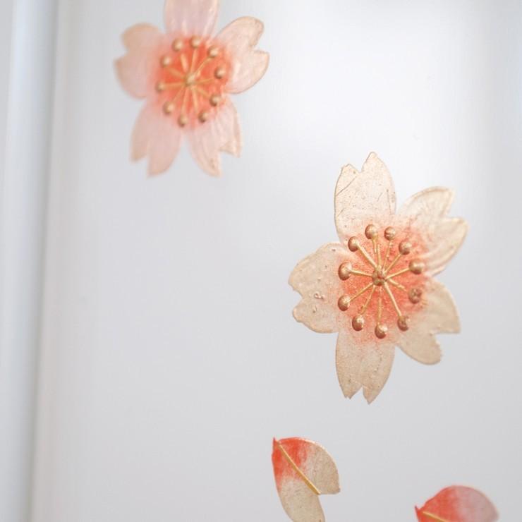 モダン仏壇 ホワイト 桜蒔絵 国産_3