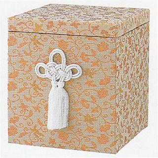 骨箱（骨壷・骨壺入れ） 上広金箱 ６寸用