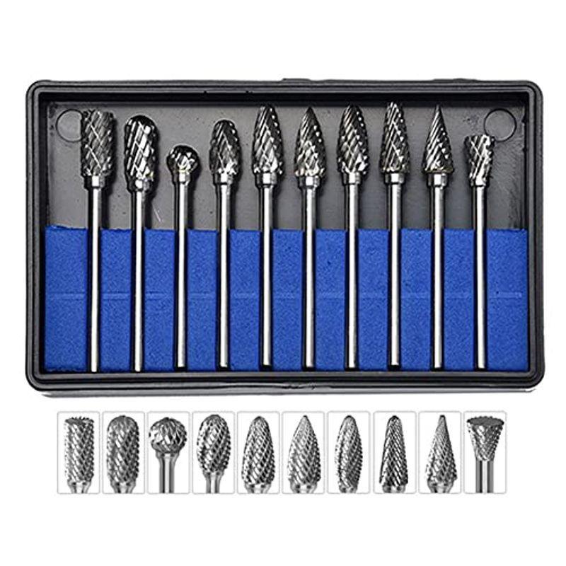 Sale 97 Off サムコス 超硬バー リューター ビット 10種類 3mm 軸 刃幅6mm ケース付10本セット タングステン製 超硬ドリルビット タングステ Discoversvg Com