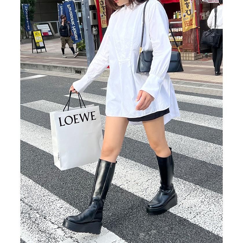 Futier Land ロング ブーツ 厚底 安定感抜群 超軽量 転ばない Futier Land ロング ブーツ 厚底 安定感抜群 超軽量 転ばない