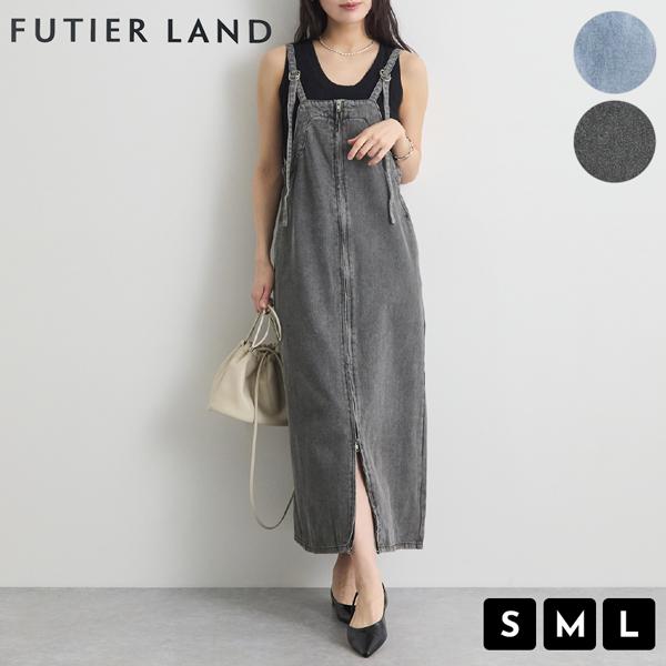 Futier Land（フューティアランド） ジャンスカ ワンピース デニム ZIP